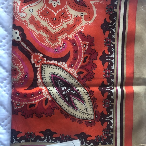 2 Pure Silk Chico's Scarfs - Picture 6 of 7